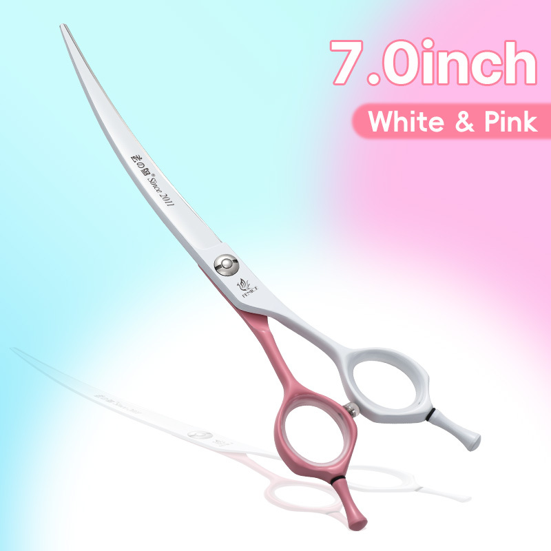 7.0 rose et blanc