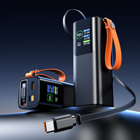 Power Bank 20000mAh PD100W Pengisian Cepat, Stasiun Daya Portabel untuk Notebook Laptop