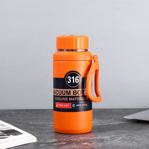 600ml 800ml 1000ml Flacon à vide étanche à double paroi Bouilloire Thermos isolé en acier inoxydable Bouteille d'eau avec infuseur à thé - Product Image 3