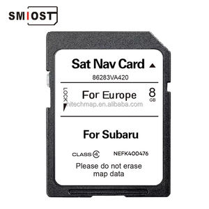 SMIOST الملاحة CID Map SD بطاقة ذاكرة السيارة برنامج تذكاري Navig <span class=keywords><strong>GPS</strong></span> لسوبارو A420 أوروبا Outback <span class=keywords><strong>STI</strong></span> - Product Image 5