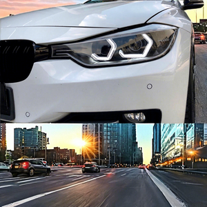 Accesorios de Luces LED para Automóviles M4 RGB Iconic Crystal Angel Eyes para Modelos E30 E36 E38 E46 E90 E92 F30 2007-2009 12V - Product Image 2