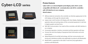<span class=keywords><strong>PWM</strong></span> MPPT 태양열 충전 컨트롤러 용 Lumiax 블루투스 외부 LCD 장치 - Product Image 6