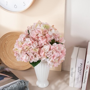 ดอกไฮเดรนเยียประดิษฐ์ CallaFloral ก้านเดี่ยว สีชมพูขาว ช่อดอกไม้งานแต่งงาน ดอกไม้ตกแต่ง MW52665 - Product Image 2