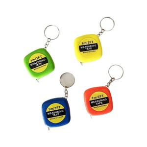 ProbOn Mini Tape Measure 1M 3FT Steel With Keychain Metric Imperial Promotional Gift Ruler Made In China - Product Image 5