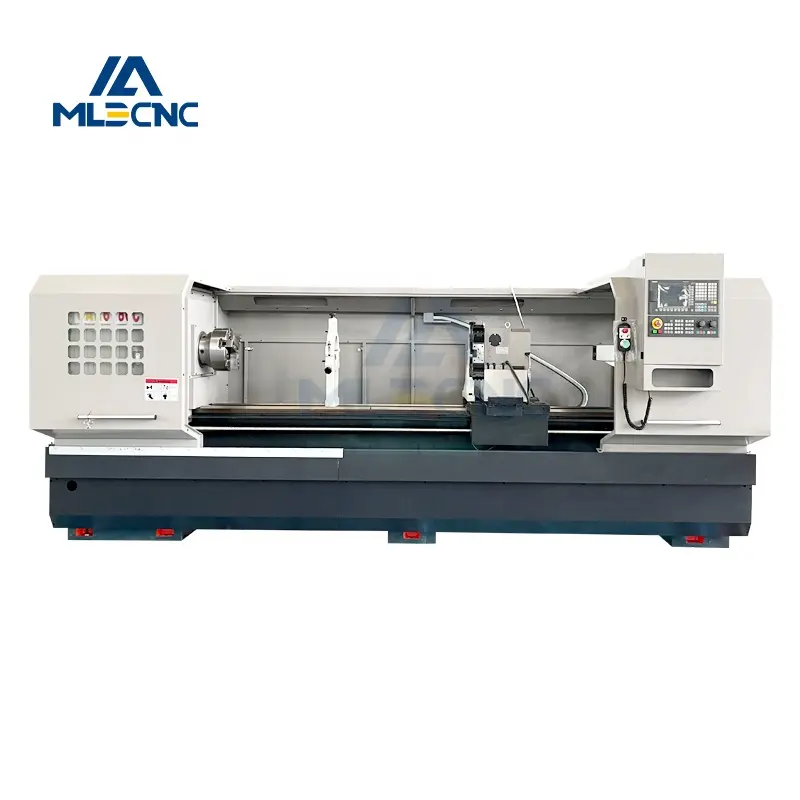 New Horizontal Flat Bed Gsk Siemens Fanuc Control Cnc Metal Turning Center Auto Lathe Machine Cak6180 Price For Sale Ce