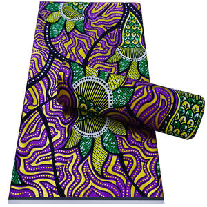 Usine de tissus africains dorés tissu en coton imprimé à la cire tissu batik imprimé à la cire africaine vente en gros de <span class=keywords><strong>robe</strong></span> <span class=keywords><strong>bazin</strong></span> riche - Product Image 1