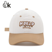 Casquette de baseball 6 panneaux personnalisable de haute qualité ODM/OEM, ajustement flexible, avec patchs Velcro de luxe, visière souple, idéale pour l'hiver et la course à pied