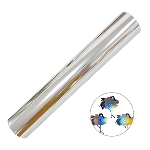 Màng Giấy Bạc Có Thể In 60 Cm * 100M Màng Phim Truyền Nhiệt Bằng Lá PET DTF Vàng Bạc 60 Cm Cuộn Vải In Kỹ Thuật Số DTF - Product Image 2