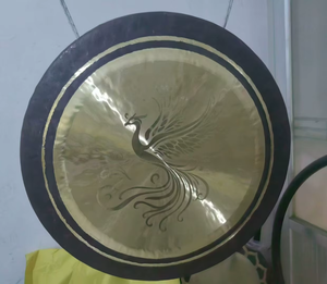 Gong Chau fait main de 70 à 85 cm pour la méditation et la sonothérapie - Product Image 6