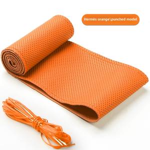 Funda Deportiva para Volante de Cuero, Cosida a Mano, Compatible con Volkswagen Tiguan L, Lavida, Passat, <span class=keywords><strong>Bora</strong></span>, Golf 7, Toyota, Ford - Product Image 6