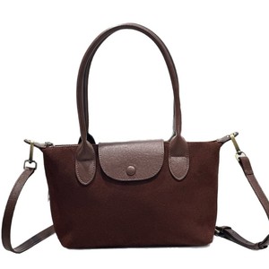 Bolso de Hombro de Cuero Genuino y Ante de Vaca, Diseño Personalizado ODM OEM, Nueva Tendencia 2026, con Cierre de Solapa, para Mujer - Product Image 5