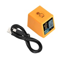 Carte de développement ESP32 avec écran de 1,54 pouce et puissance de calcul de 1060 kHz/s, carte de développement d'horloge de bureau ESP32-DROOM