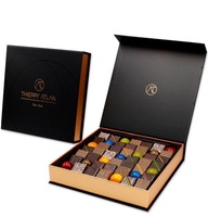 Cajas de embalaje de barra de chocolate de lujo personalizadas Embalaje de caja de bombones de chocolate macarrón de papel de chocolate