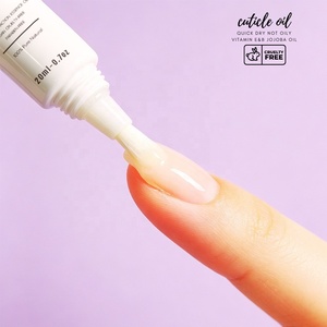 Huile pour cuticules en tube, formule vitamine E, mélange d'huile de jojoba pour ongles press-on et préparation de manucure en gel, nourrissante, hydratante, qualité spa - Product Image 5