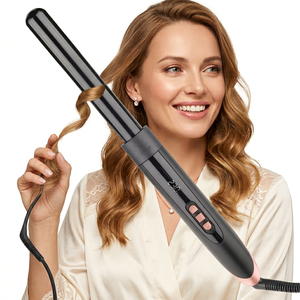Rizador de Pelo Eléctrico con <span class=keywords><strong>Ondas</strong></span> Naturales, Calentamiento Rápido PTC, Múltiples Modos de Rizado, Fácil de Usar, Ideal <span class=keywords><strong>para</strong></span> Peinados de Hotel y Fiestas - Product Image 3