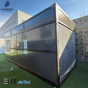 Xách Tay thời tiết có thể gập lại nhà để xe nơi trú ẩn cho xe/SUV cho bãi đậu xe ngoài trời & Lưu trữ nhà làm bằng thép & bánh sandwich bảng điều khiển nhà - Product Image 2