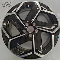 Nuevas Llantas de Aleación de Aluminio de Alto Rendimiento de 18 Pulgadas 5x114.3 ET45mm con Acabado Negro, Ajuste Universal
