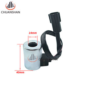 قطع غيار آلات بناء لـ Kubota 151 155 161 165-3 صمام لفائف صمام أساسي للسفر السريع صمام لولبي نمط طيار - Product Image 1