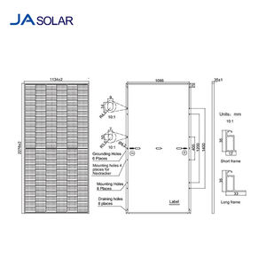 <span class=keywords><strong>Ja</strong></span> noir 380w 385 405w 410w 450w 455w 455w 460w 465w 470w 500w 500w 700 <span class=keywords><strong>545</strong></span> watt 550 <span class=keywords><strong>w</strong></span> 540w 545w 550 <span class=keywords><strong>w</strong></span> 555w solaire pv panneaux - Product Image 6