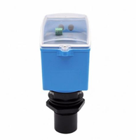 Capteur de niveau de liquide à ultrasons intégré à deux fils 4-20 mA, 0-2 m à 15 m, matériau ABS, type sans contact, certifié ISO9001