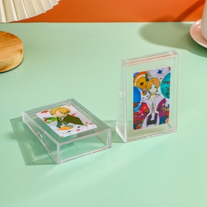 Children Gift Mini Picture Frame Custom Snow Globe Glitter <b>Photo</b> Frame Medal <b>Photo</b> Stand Display <b>Box</b> Badge <b>Storage</b> - Product Image 4