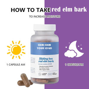 Extrait d'écorce d'orme rouge OEM, antioxydant et gestion de l'<span class=keywords><strong>inflammation</strong></span>, complément alimentaire à base de plantes pour femmes et adultes, 60 capsules/flacon - Product Image 2