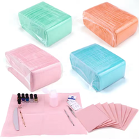 125 pièces tatouage bavoirs dentaires feuille nettoyage bavoir dentaire Piercing Table feuilles étanche papier manucure magasin bavoirs dentaires