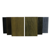 Dalles de terrasse emboîtables antidérapantes en PU à texture bois brossé, vente en gros d'usine, pour revêtements de sol de luxe pour jardin