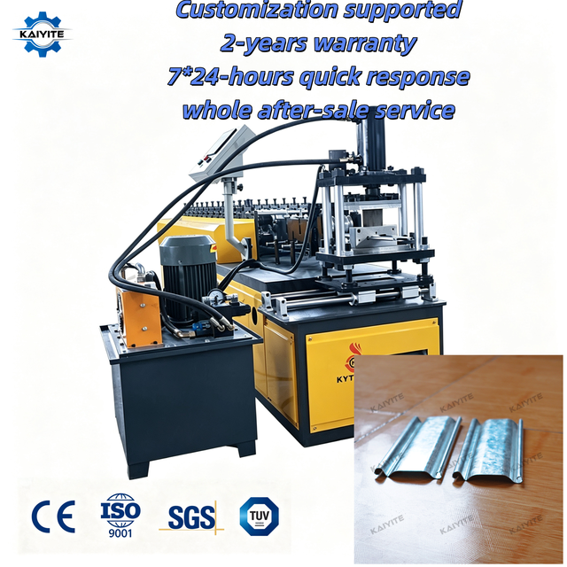 Factory Custom Roller Shutter Door Making Machine Slat Shutter Door Roll Forming Machine for Industrial Door and Garage Door