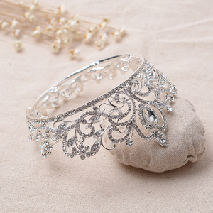 Accessoires de bijoux Vintage en cristal, Vintage reine royale, couronnes et couronnes, pour hommes/femmes, spectacle, bal, bandeau, <span class=keywords><strong>mariage</strong></span>, 10 pièces - Product Image 4