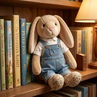 Fabricant de jouets en peluche personnalisés, fabricant de jouets en peluche anime, fabricant de poupées en tissu, logo personnalisé, Bonny Rabbit, cadeau, animal en peluche, usine