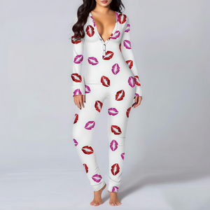 Conjunto de Pijama de Bambú Térmico Hongbo para Mujer, Talla Grande, Sexy, con Cierre de Cordón - Product Image 6
