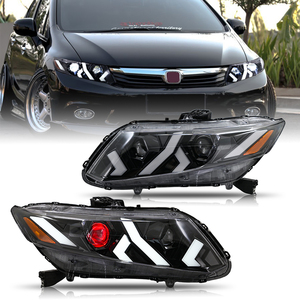 A523-E Faro Delantero con Ojo de Diablo a Buen <span class=keywords><strong>Precio</strong></span> para <span class=keywords><strong>Honda</strong></span> <span class=keywords><strong>Civic</strong></span> Sedán de 4 Puertas 2012-2015, <span class=keywords><strong>Civic</strong></span> Coupé de 2 Puertas 2012-2013 - Product Image 2