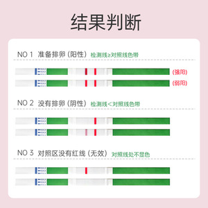 แผ่นทดสอบการตกไข่ทรูวัน 10 ชิ้น วิธีคอลลอยด์โกลด์ สำหรับตรวจการตั้งครรภ์ - Product Image 3