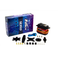 FEETECH FI7622M Motor Servo Digital Sin Núcleo de 25KG y 180 Grados con 25 Dientes, Componentes de Plástico para Robots, Coches, Modelos y Barcos