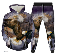 Vente en gros, impression par sublimation, broderie, polyester, pull-over personnalisé pour hommes, sweat à capuche de grande taille, ensemble de sweatshirts à capuche imprimés en 3D pour hommes