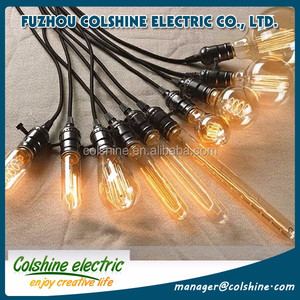 Cổ điển ánh sáng ổ cắm E26 bóng đèn ổ cắm Vàng Gốm Sứ giữ đèn - Product Image 6