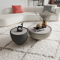 Meuble de maison moderne décoratif en marbre, table centrale, salon, petite table