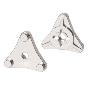 KYX 2024 combinador de ruedas de aleación de aluminio mejorado para Tamiya 1/10 Hotshot II 2024 4WD RC piezas y accesorios nuevo modelo - Product Image 5