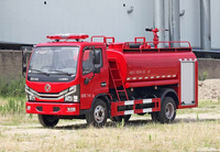 Nouveau Camion de Pompiers et d'Arrosage 4x2 Léger de 4,5 Tonnes à Double Usage - Véhicule de Lutte Contre l'Incendie et de Pulvérisation d'Eau pour les Communautés et les Forêts