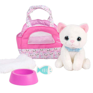 5383 peluche enfants Pet Carrier et chiot en gros chien vétérinaire ensemble ODM OEM semblant jouer Animal docteur enfants <span class=keywords><strong>jouet</strong></span> Pet Carrier ensemble - Product Image 1