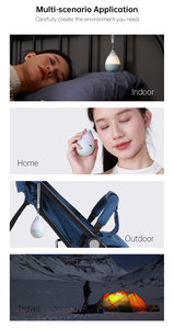 ポータブルワイヤレススピーカースマート自動泣き声検出新生児スリープマシンホワイトノイズナイトライト - Product Image 6