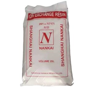 เรซินแลกเปลี่ยนไอออนแบบผสมชนิดนันไค สำหรับการบำบัดน้ำบริสุทธิ์ เรซินแลกเปลี่ยนประจุบวก รับประกัน 5 ปีขึ้นไป บรรจุภัณฑ์แบบถุง - Product Image 5