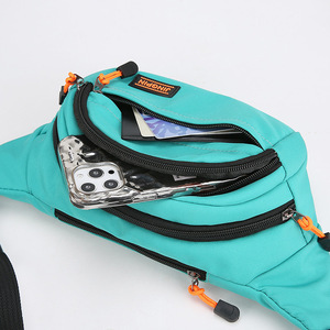 กระเป๋าคาดเอวแบบกันน้ำสำหรับผู้ชาย พิมพ์โลโก้ได้ สายปรับได้ - Product Image 2
