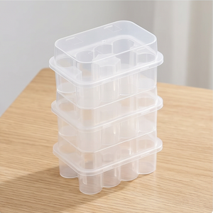 Transparent PP Storage <b>Box</b> Suitable for storing and dispensing various liquids, powders, or oils. - Product Image 3