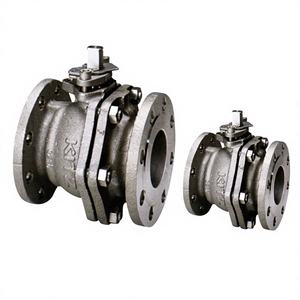 Vanne à boisseau sphérique en acier inoxydable japonaise KITZ pour eau à basse température, norme JIS10K, taille de port 1/2"-8" - Product Image 1