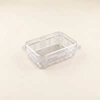Couvercles personnalisés jetables transparents en PP carrés pour contenants alimentaires faits à la main, emballage de sucre avec impression numérique