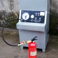 Machine de remplissage d'azote N2 pour l'entretien des extincteurs, modèle SWDF-001, origine Zhejiang, sécurité incendie, sans produits chimiques dangereux