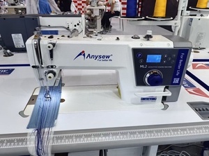 Machine à coudre à entraînement direct AS-ML2, neuve, point noué, une aiguille, avec coupe-fil automatique uniquement - Product Image 4