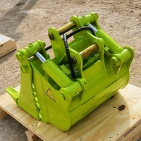 Bucket Hidrolik Excavator Langsung dari Pabrik, Baja Q345, Bucket Penjepit Tahan Lama